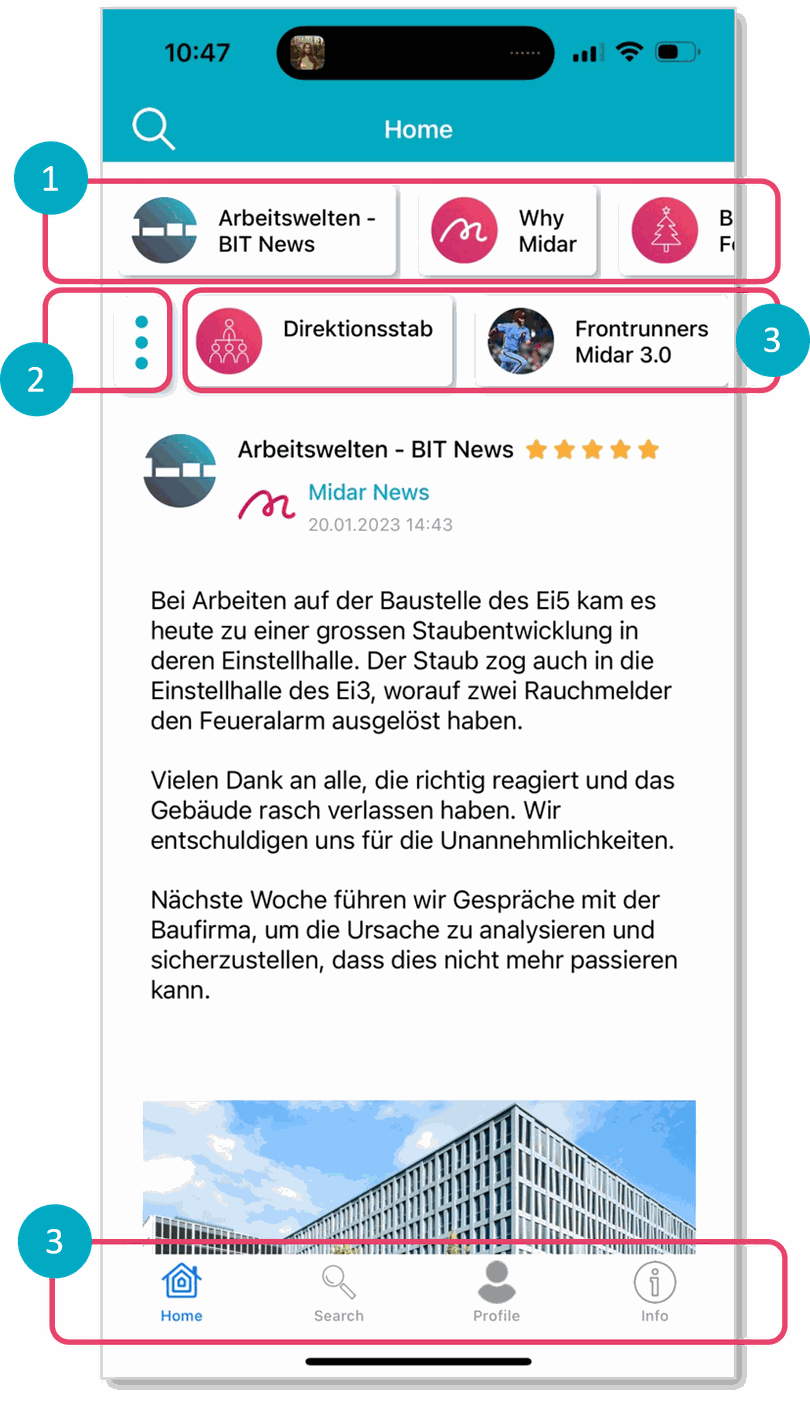 Odoo • Text und Bild